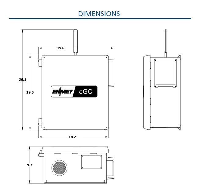 Máy sắc ký khí ENMET eGC®