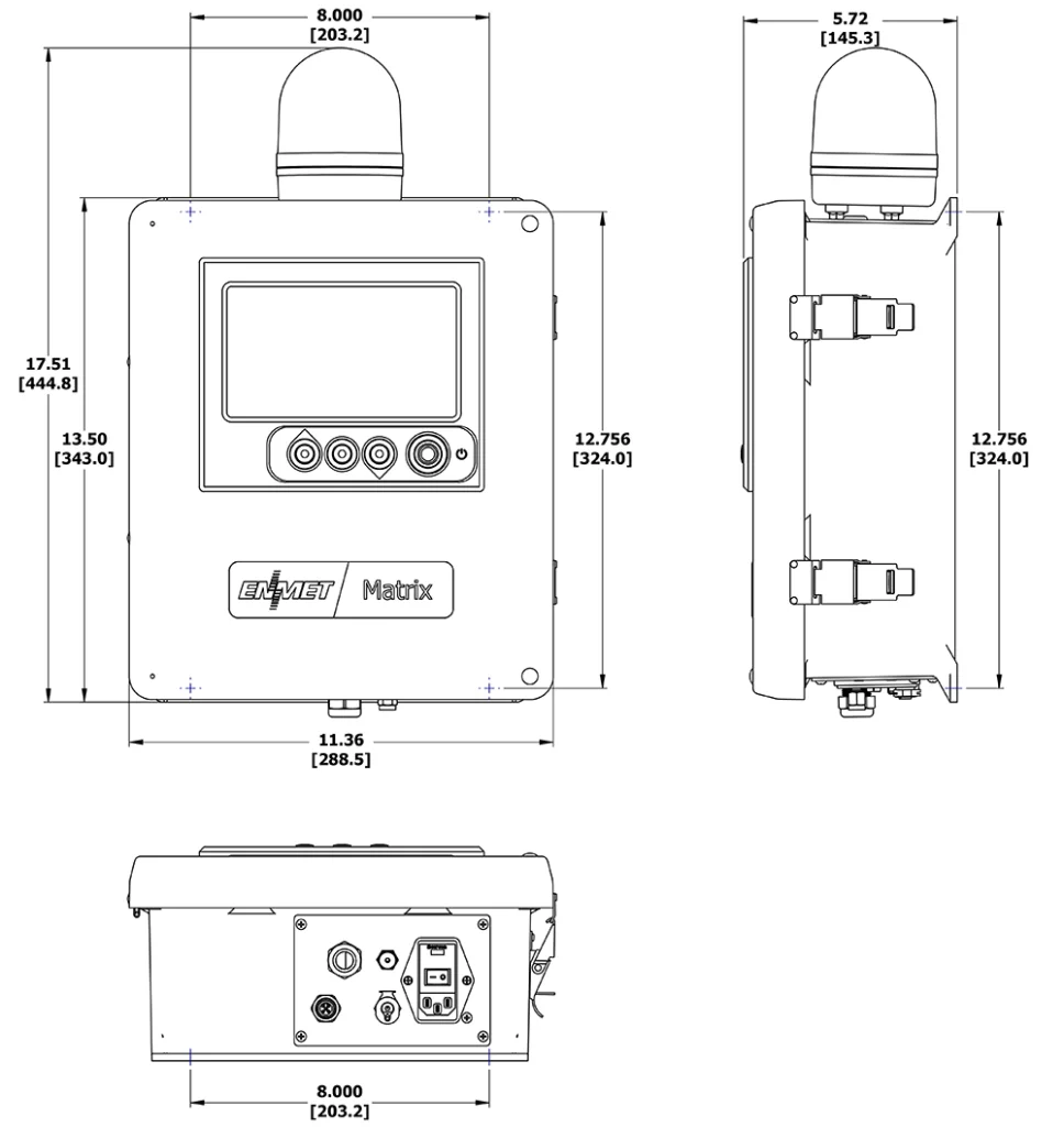 Thiết bị phân tích không khí thở toàn diện ENMET Matrix Air