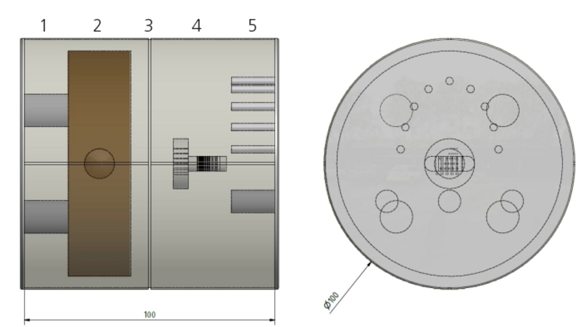 Phantom đánh giá hệ thống X quang răng toàn cảnh Phantom đánh giá hệ thống X quang răng toàn cảnh