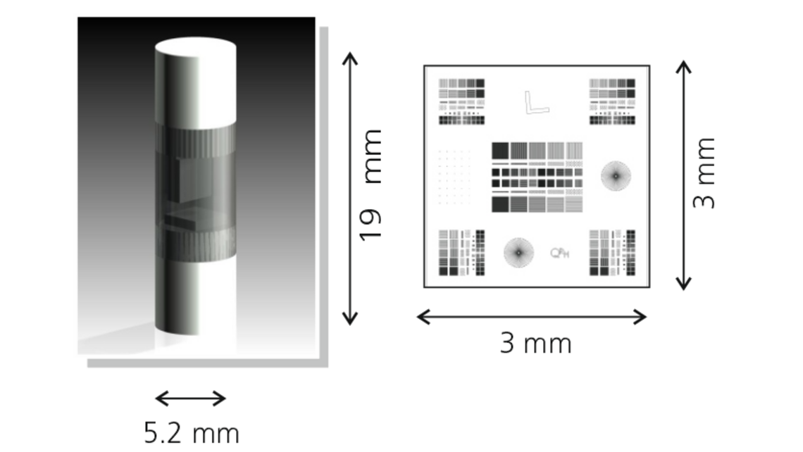 Phantom thanh mẫu Micro-CT Phantom thanh mẫu Micro-CT
