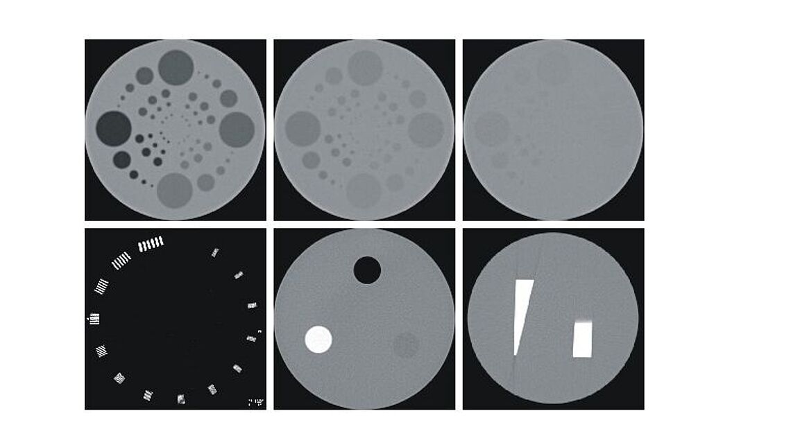 Phantom CT kiểm chùm tia hình nón Phantom CT kiểm chùm tia hình nón