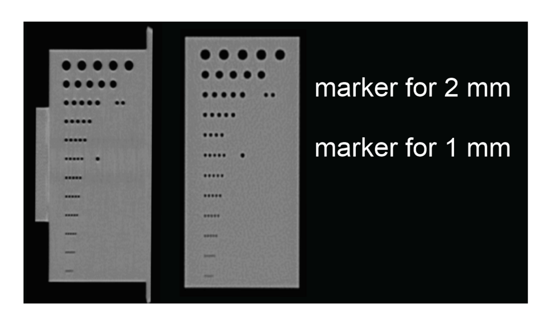 Phantom độ phân giải không gian 3D Phantom độ phân giải không gian 3D