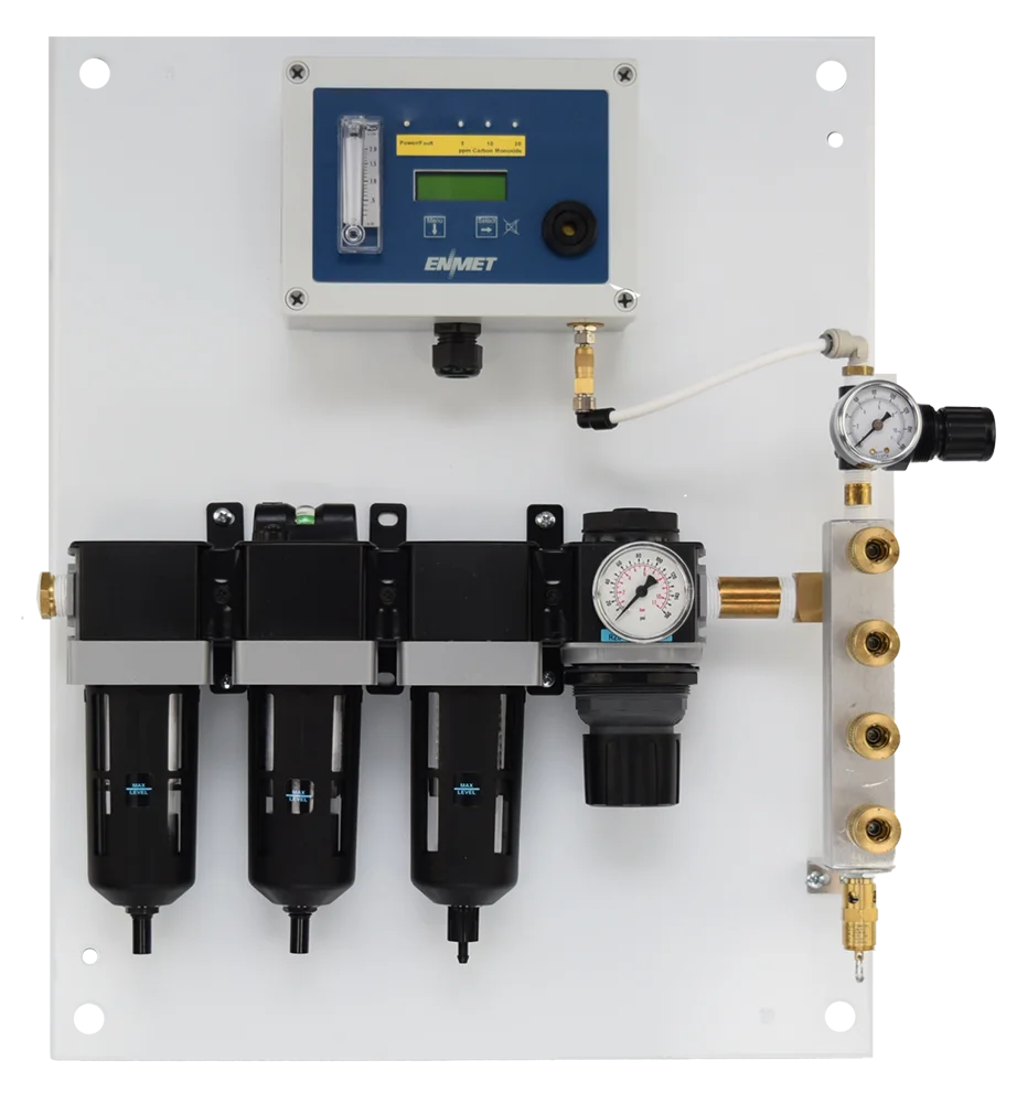 Bảng lọc khí nén và giám sát khí CO ENMET CO-GUARD 100 CFM