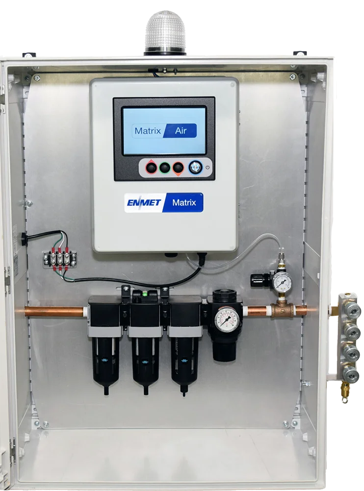 Bảng điều khiển giám sát và lọc không khí đóng hộp Matrix Air 100 CFM