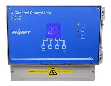 Bộ điều khiển phát hiện khí độc ENMET LC 1-4 Series